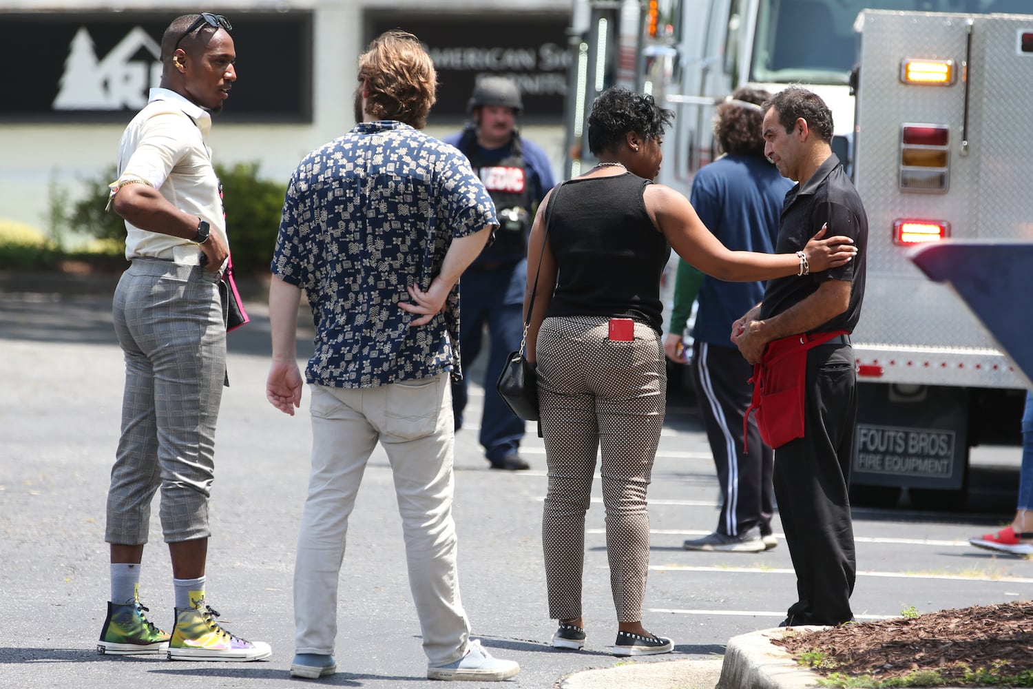 Man in custody after standoff prompts evacuations near North Point Mall 