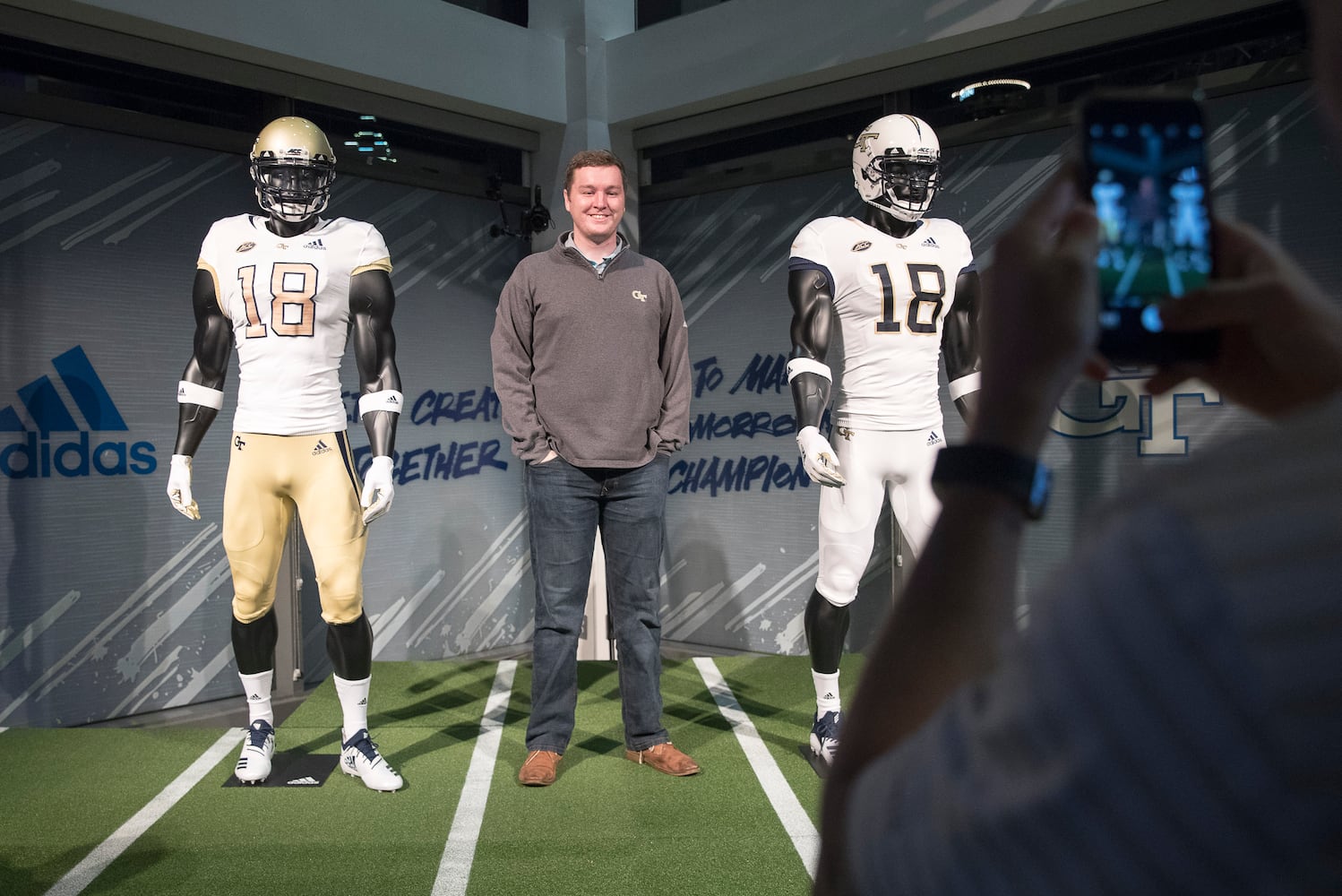 Photos: Georgia Tech unveils new uniforms