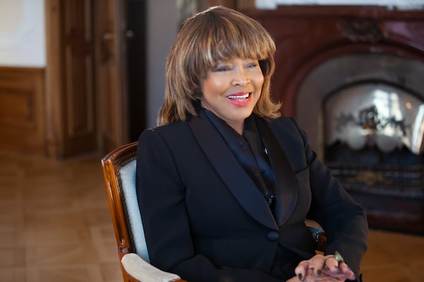 Tina Turner sits for an interview in 2019 for her HBO documentary. Courtesy of HBO