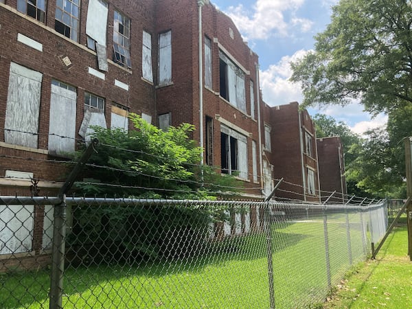 The English Avenue school has become an eyesore in the neighborhood.