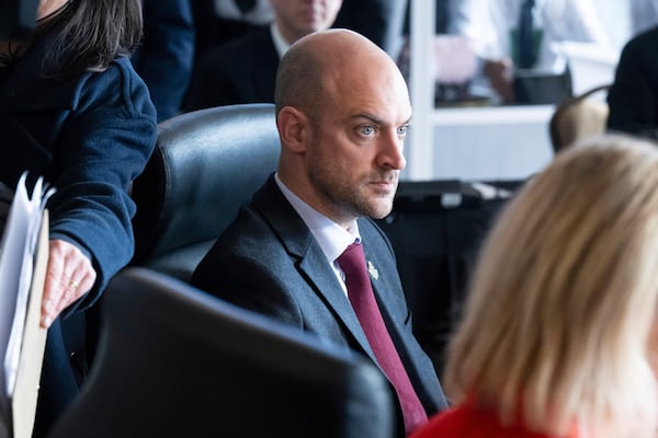 French Foreign Minister Jean-Noël Barrot attends the G7 foreign ministers meeting in La Malbaie, Canada, Friday March 14, 2025. (Saul Loeb, Pool Photo via AP)