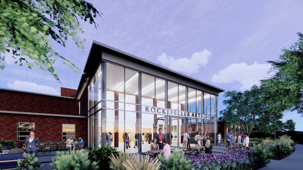 This is a rendering of what Spelman College's Arts Center will look like once its renovation is completed. College officials hope the work will be done between October 2022 and January 2023. IMAGE CONTRIBUTED.