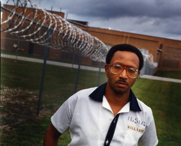 Wayne Williams in prison in 1991. CREDIT: AJC file photo