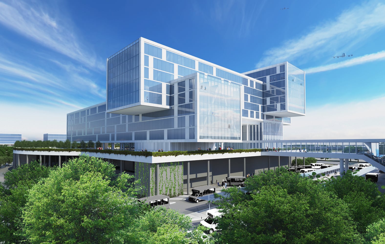 Atlanta airport hotel renderings