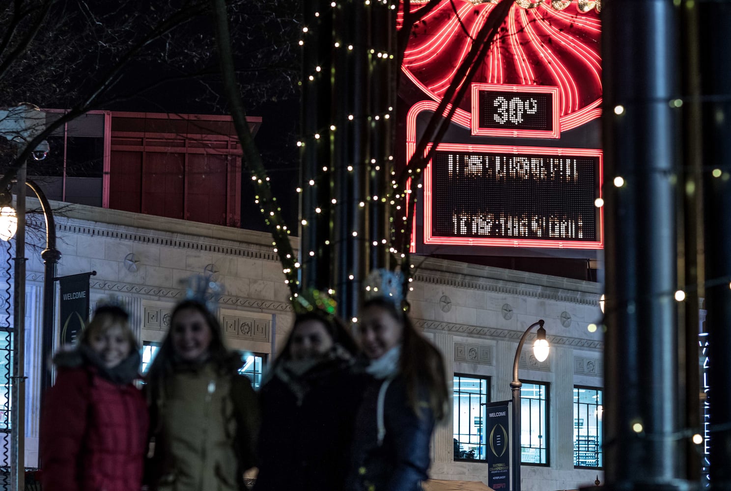 Photos: Atlanta prepares to ring in new year