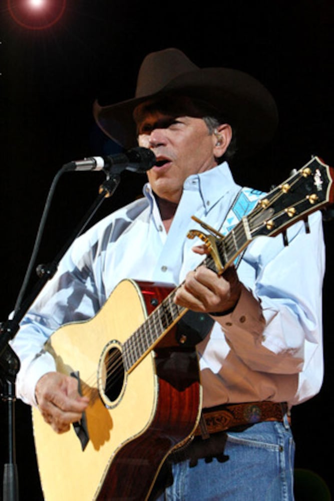 George Strait performs at The Arena at Gwinnett Center