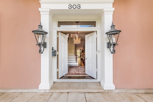 Views of the historic Greek Revival home at 303 Kennesaw Ave. in downtown Marietta. The property is selling for $2.9 million. Photos courtesy of Live Love Atlanta, which is handling the sale.