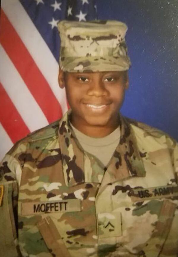 Spc. Breonna Alexsondria Moffett. (U.S. Army/TNS)