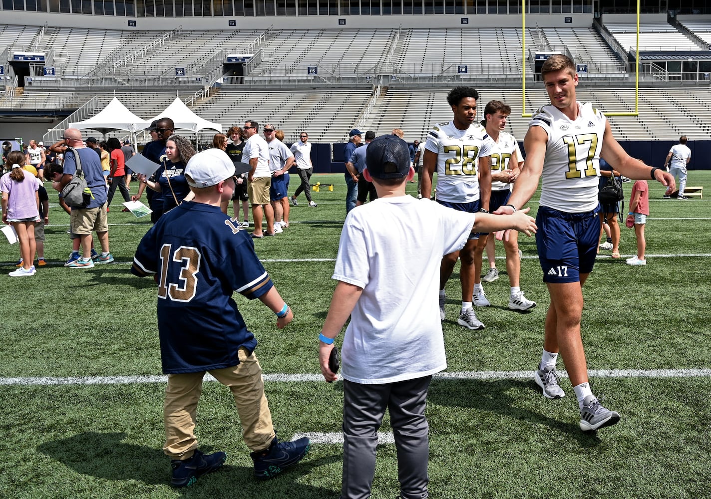 Georgia Tech football’s annual Fan Day