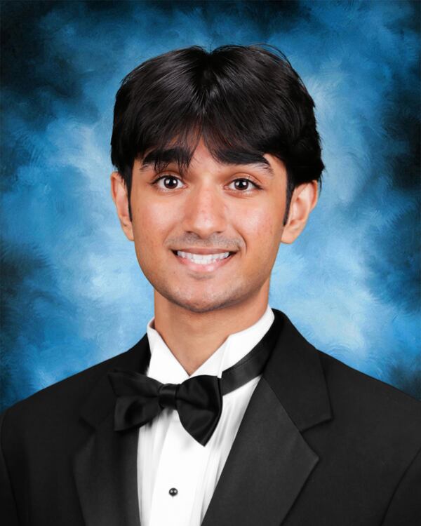 Samad Hakani is the valedictorian at the Gwinnett School of Mathematics, Science, and Technology. (Courtesy photo)