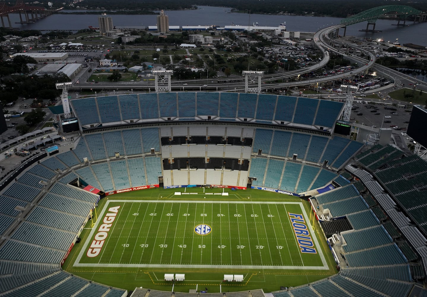 Georgia vs Florida tailgating