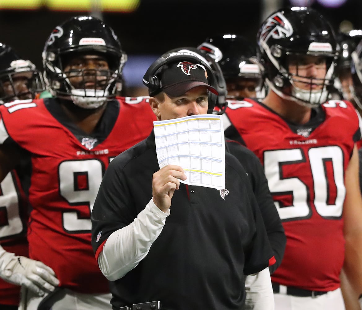 Photos: Falcons lose to Jets in third exhibition game