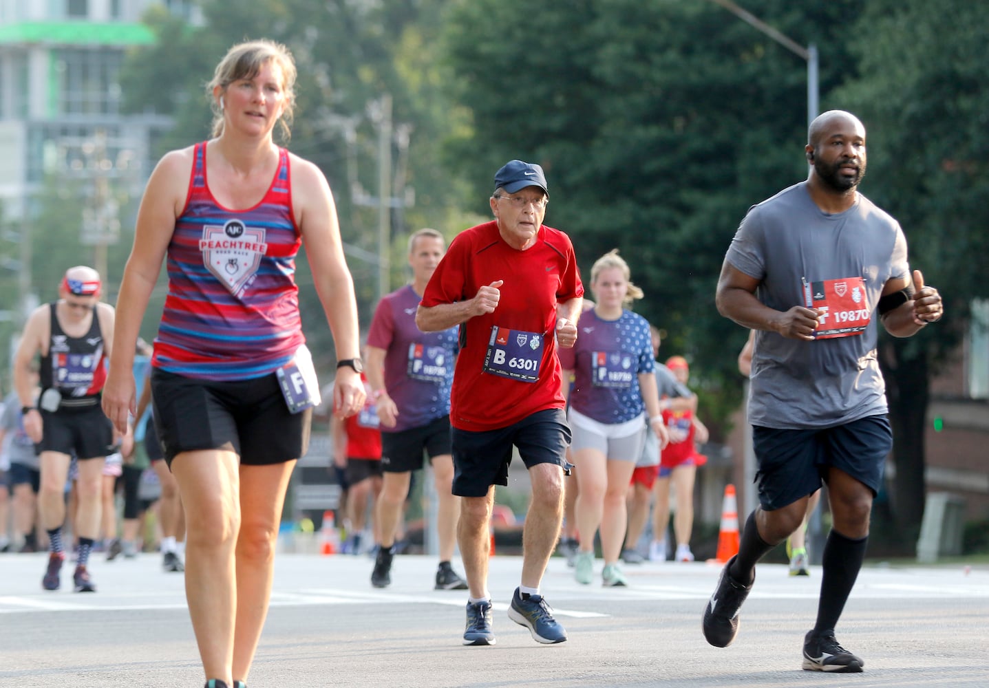 Peachtree Road Race photos