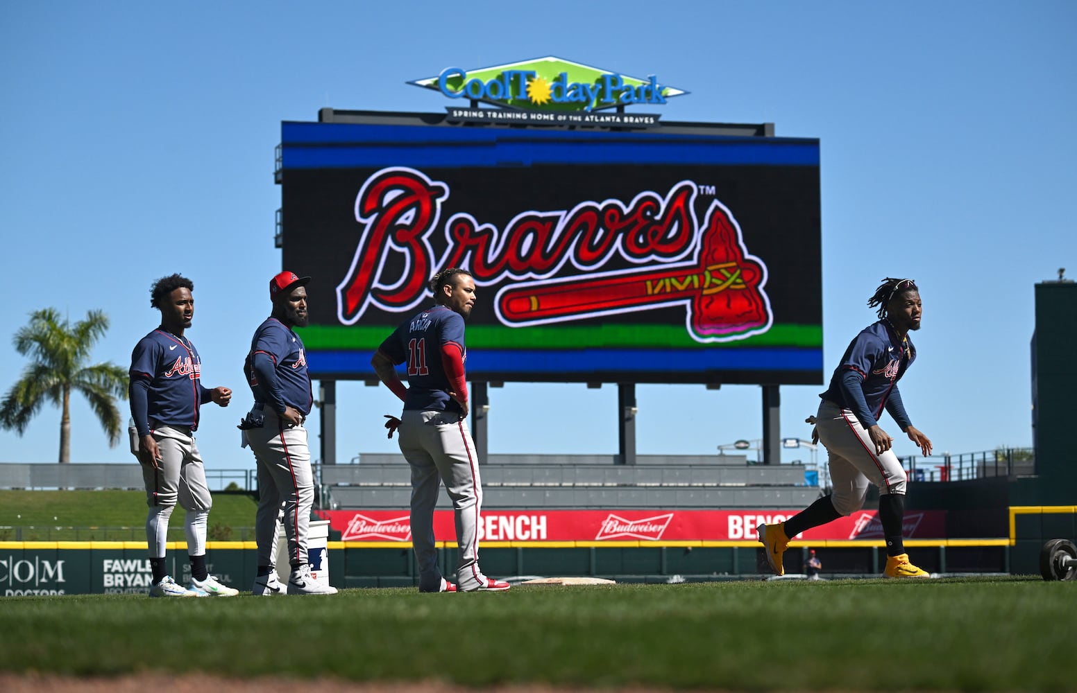 Braves spring training - Day 9