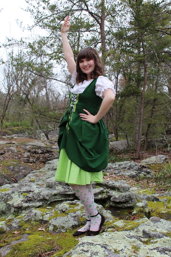 Irish dancers will give pop-up performances at Rock City Gardens' Shamrock City celebration.
Courtesy of Rock City Gardens