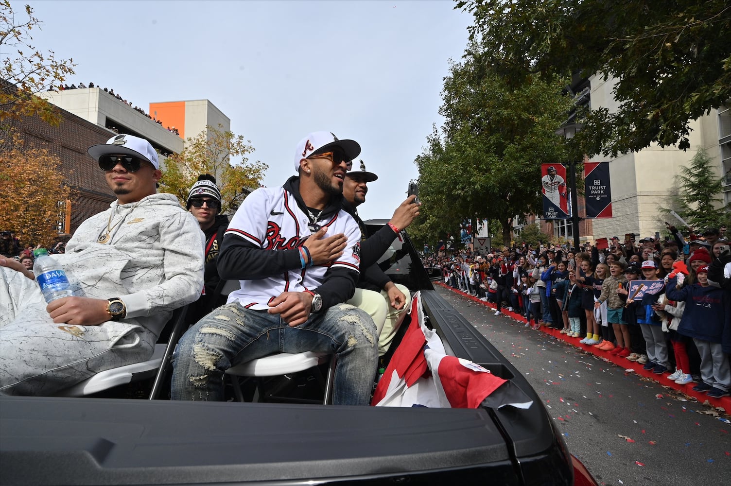 Braves parade truist