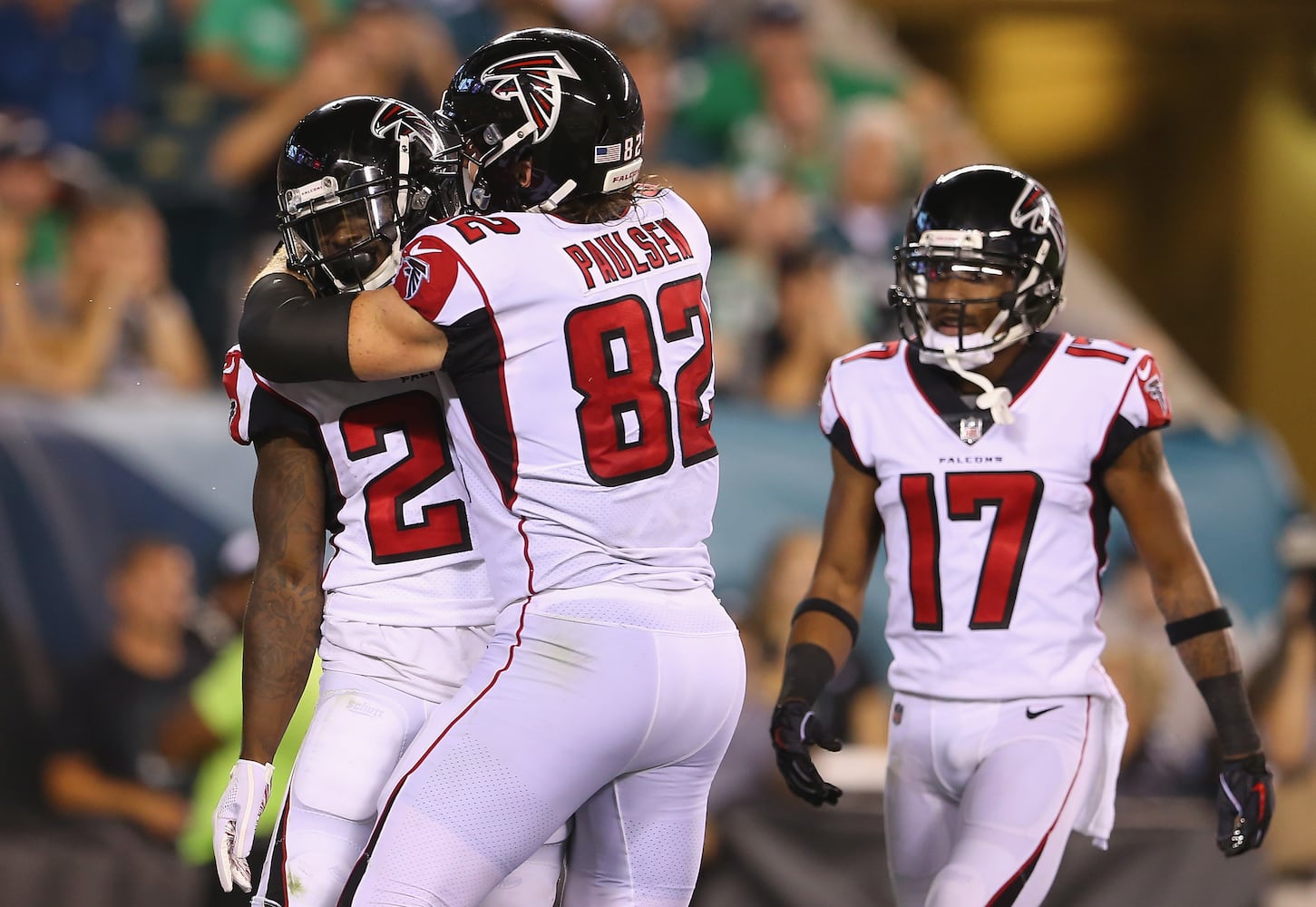 Photos: Falcons fall to Eagles in season opener