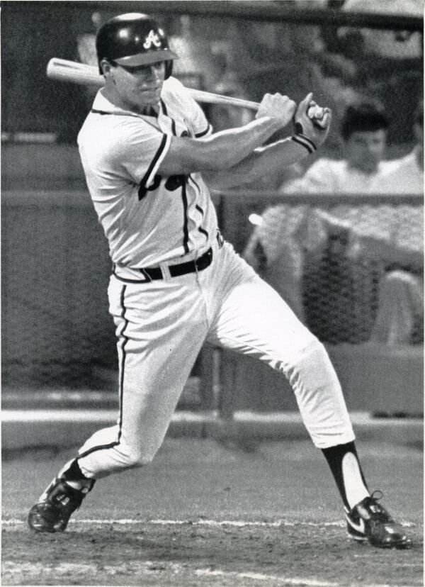 Dale Murphy had 1,901 of his 2,111 big-league hits with the Braves.