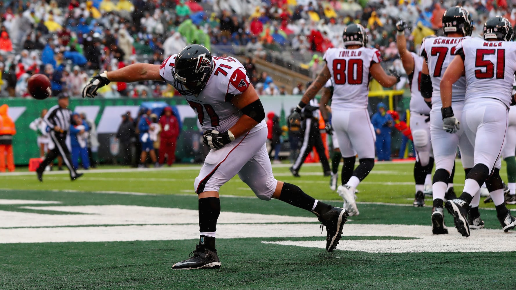 Oct. 29, 2017: Falcons at Jets