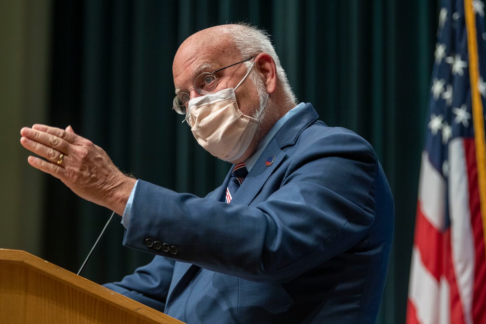 Dr. Robert R. Redfield is the former director of the Centers for Disease Control and Prevention. (Alyssa Pointer / Alyssa.Pointer@ajc.com)