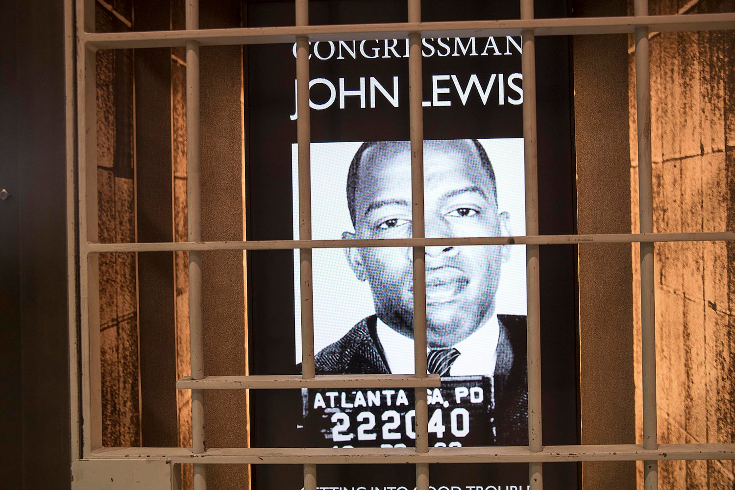 Photos: The “John Lewis-Good Trouble” wall