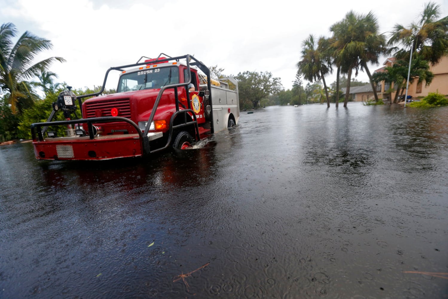 Photos: Hurricane Irma makes landfall in Florida, leaves damage behind