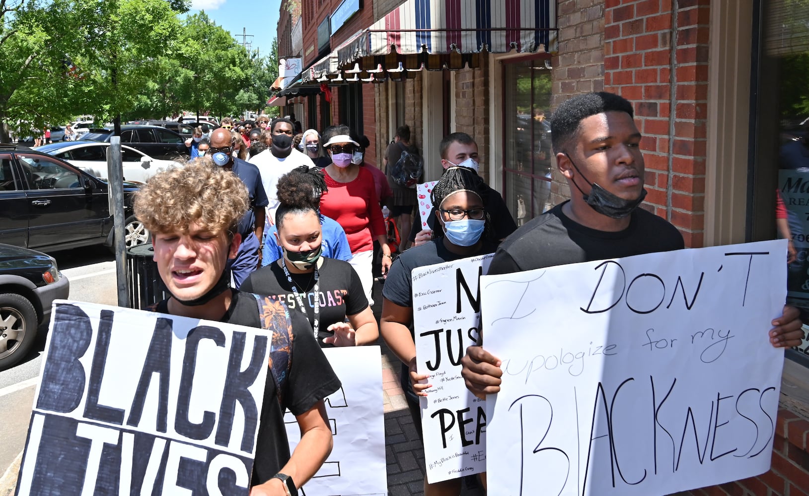 Protests come to rural Georgia