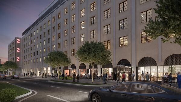 A rendering of South Downtown's 222 Mitchell building.