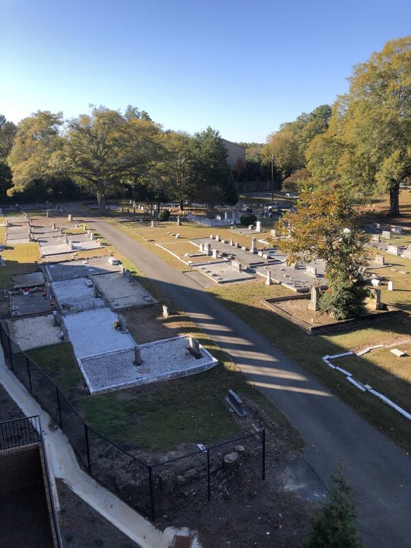 Terry Hensel shared this photo of Historical Resthaven Cemetery, 1860, located downtown Alpharetta.