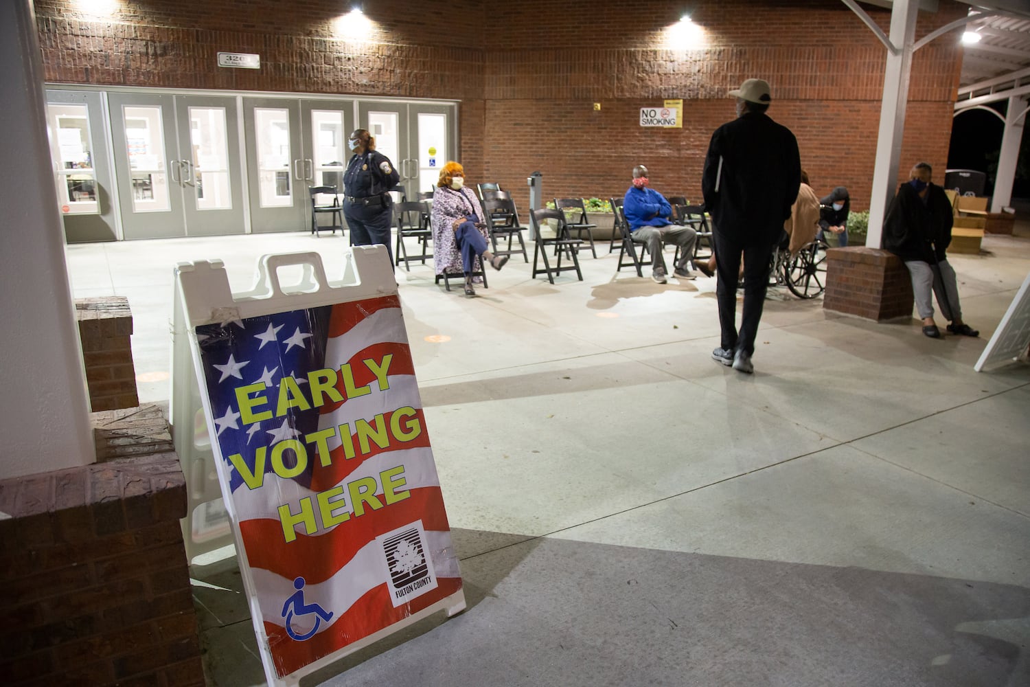 Early voting finale day