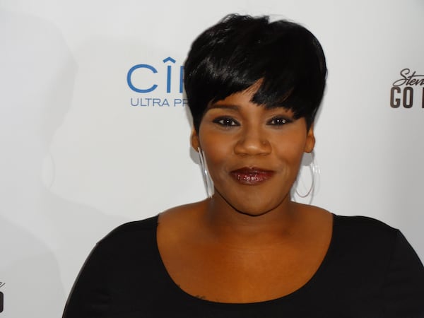 R&amp;B singer Kelly Price came by to support Stevie J. CREDIT: Rodney Ho/rho@ajc.com