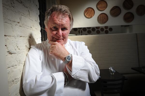 Tom Catherall, in the dining room of Tom Tom's.(Beckystein.com)