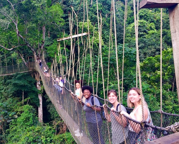 First-year Agnes Scott College students traveled to 16 different locations around the world in 2019, such as Ghana, pictured here. PHOTO CREDIT: AGNES SCOTT COLLEGE.