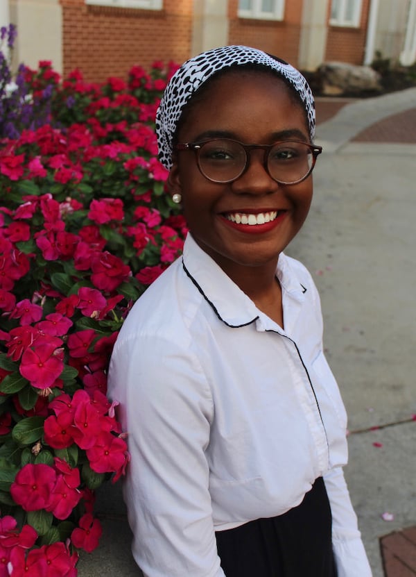 Spelman College student Deja Mason