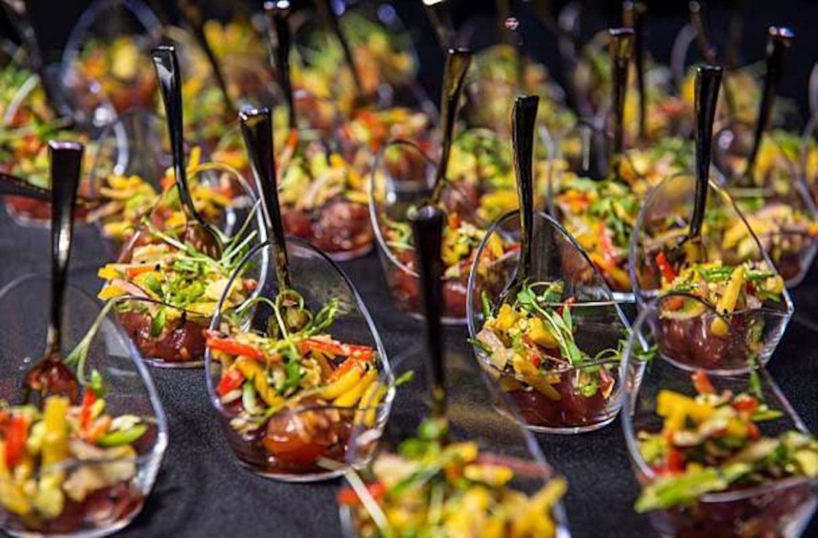 Taste of the NFL features food from chefs representing each NFL city.