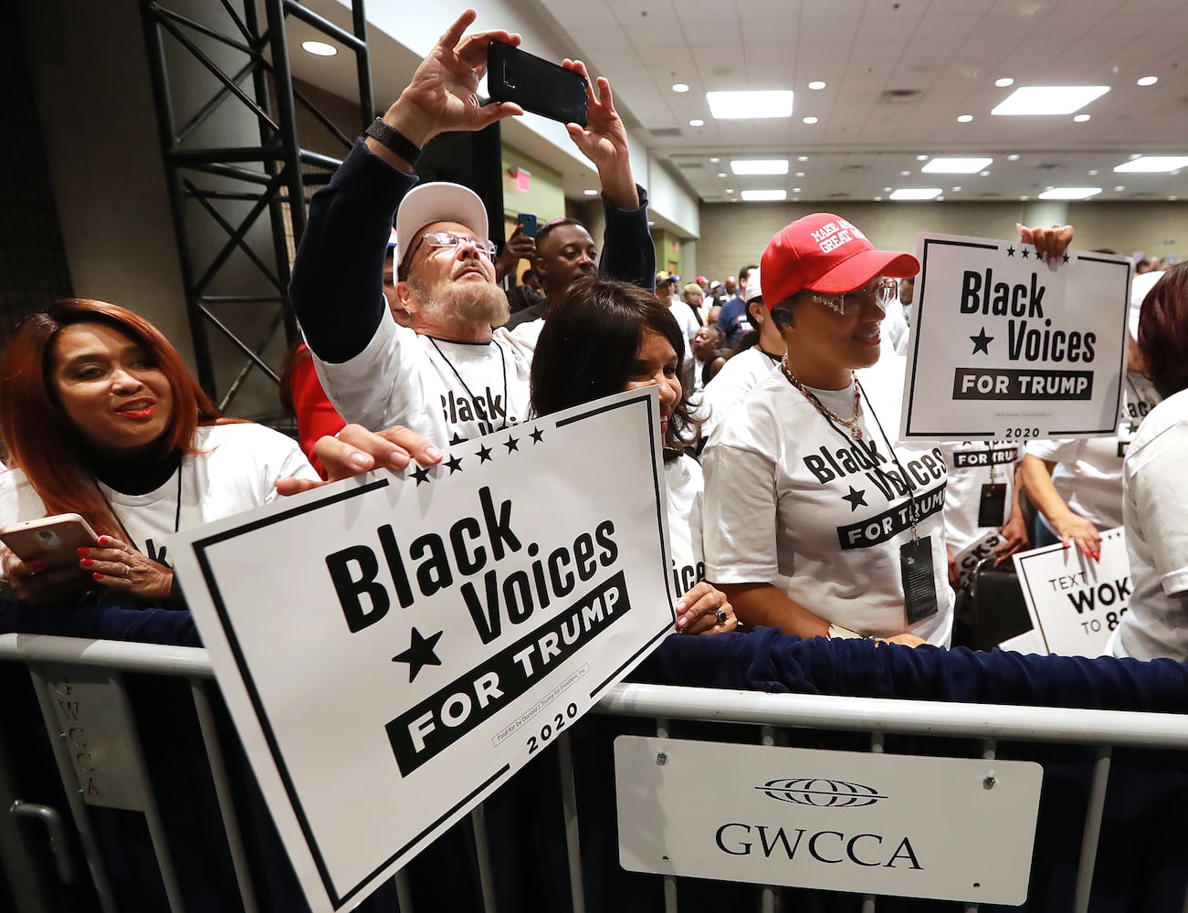 PHOTOS: Donald Trump hosts black voter event in Atlanta