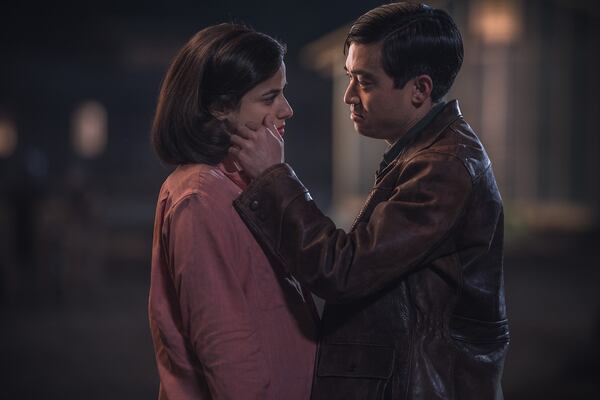 Cristina Rodlo as Luz Ojeda, Derek Mio as Chester NakayamaÂ - The Terror _ Season 2 - Photo Credit: Ed Araquel/AMC