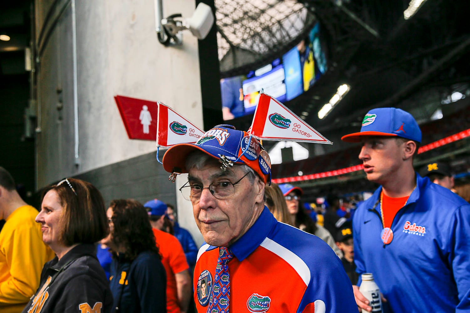 Photos: Florida, Michigan square off in Atlanta’s Chick-fil-A Bowl