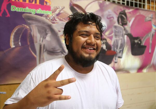 David Hernandez, Norcross, originally from Compton, CA, discusses his experiences with being asked "where are you from" on Monday, May 22, 2017, in Brookhaven. (Curtis Compton/ccompton@ajc.com)