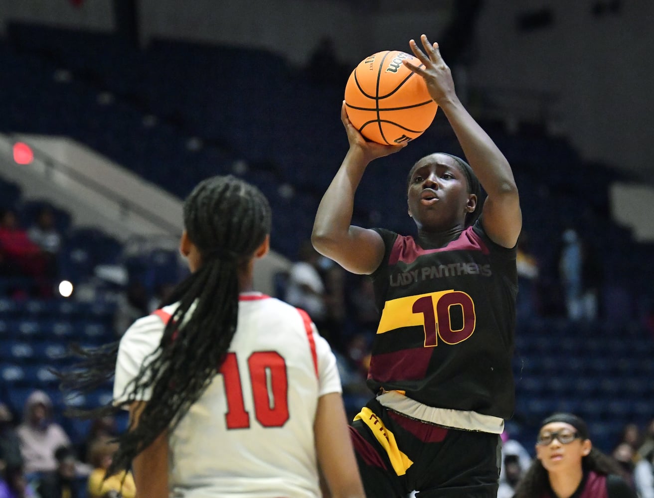 GHSA basketball finals: Forest Park vs. Woodward Academy girls