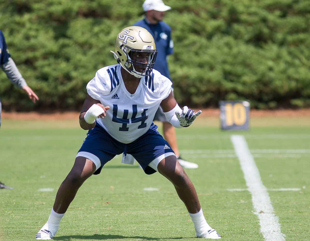 Photos: New coach Geoff Collins has Georgia Tech on the field