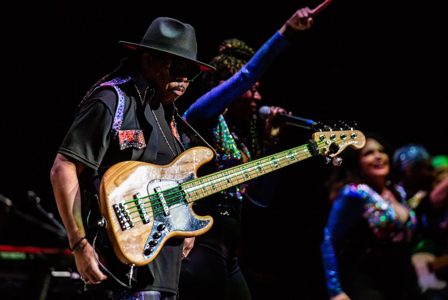 KC and the Sunshine Band perform as the special guests on the B-52s farewell tour at the Fox Theatre on Friday, January 6, 2022. (Photo: Ryan Fleisher for The Atlanta Journal-Constitution)  