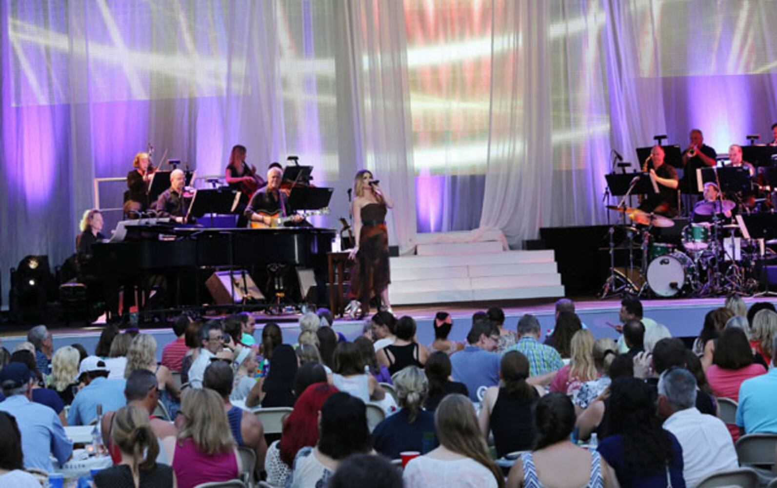 Idina Menzel performs at Chastain Park