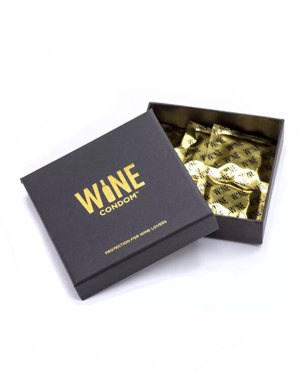 Wine Condoms. (Wine Condom/TNS)