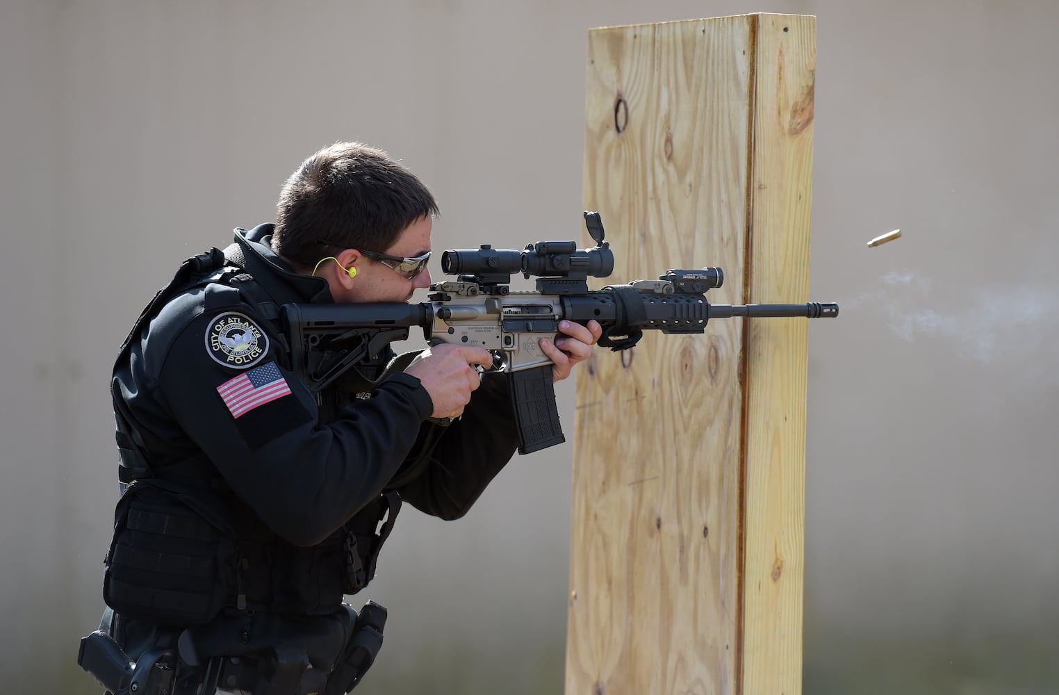 PHOTOS: Atlanta Police officers rifle training