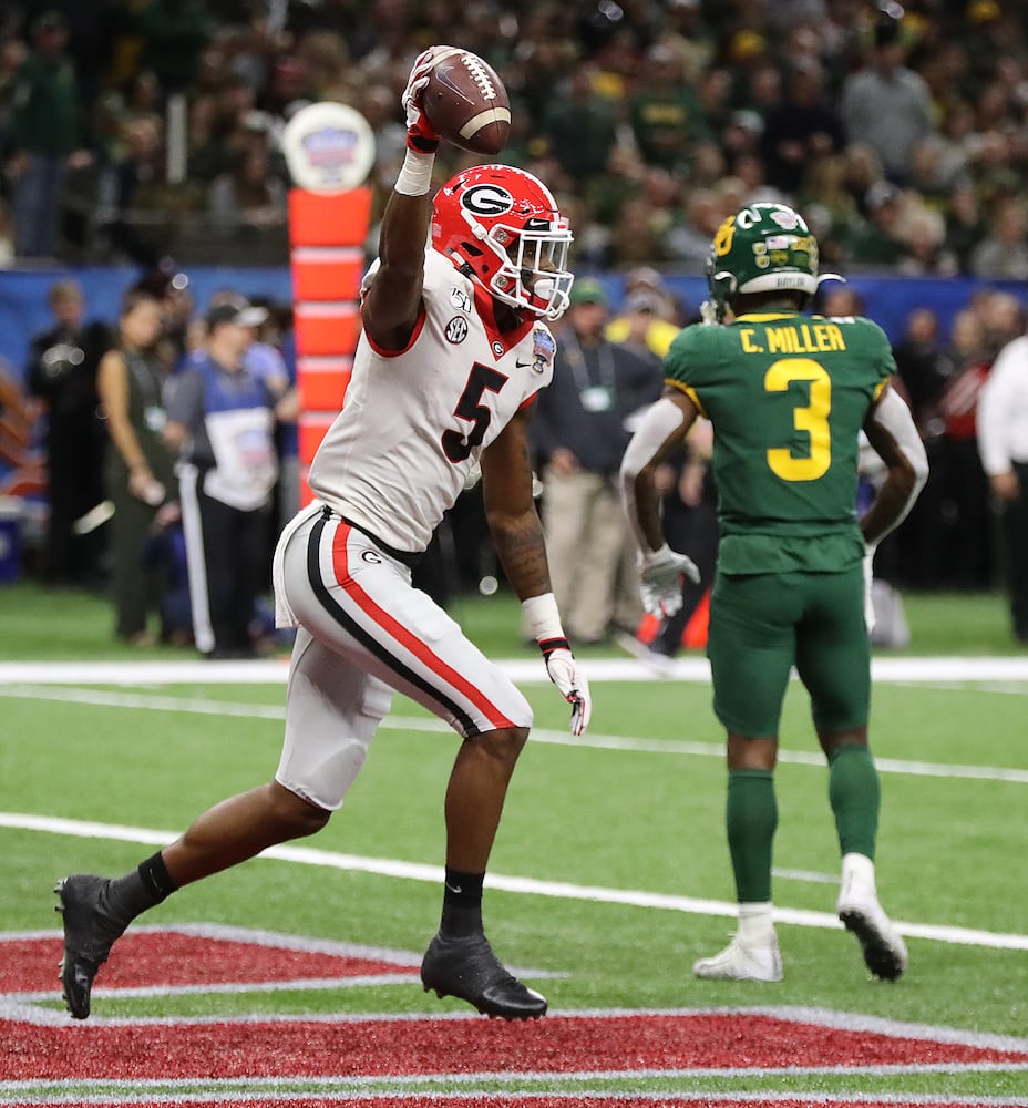 Photos: Bulldogs battle Baylor in Sugar Bowl