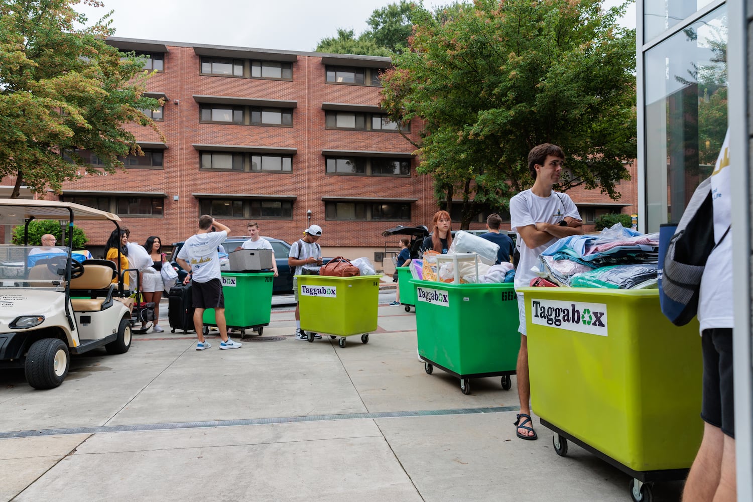 college move-in