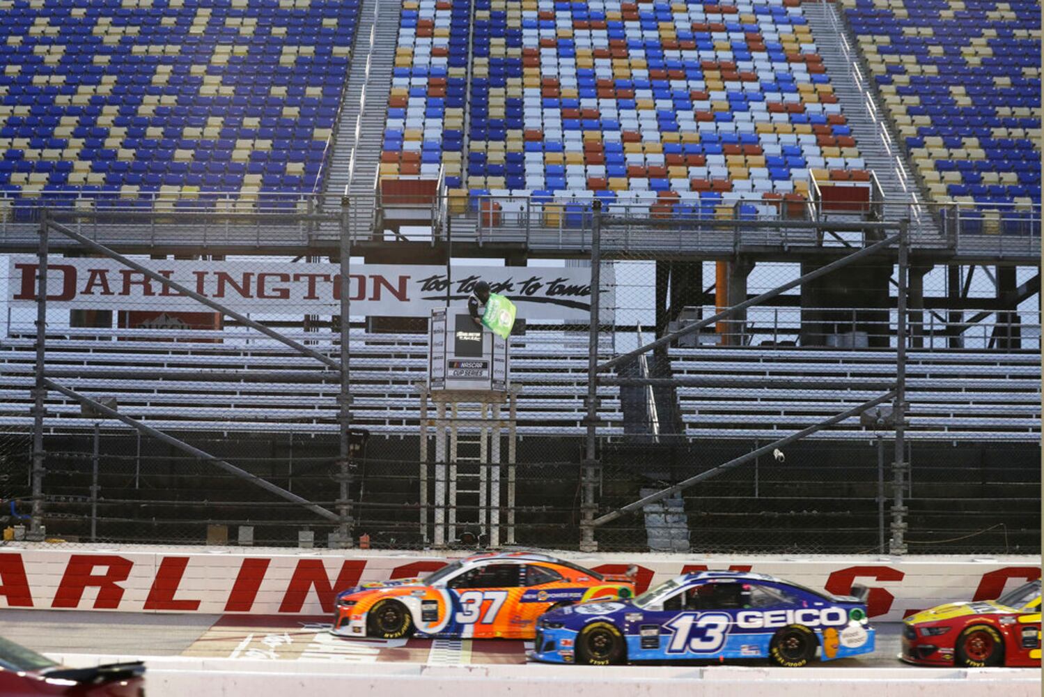 Photos: NASCAR races again at Darlington