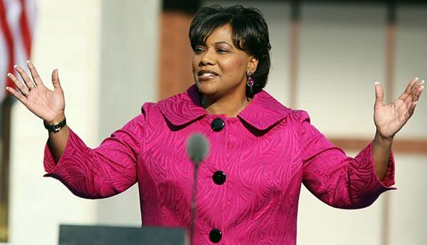 King Center CEO the Rev. Bernice King called for peace and change following the Charleston shootings. AJC File Photo