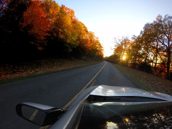 Beautiful foliage adorns the hills surrounding the Blue Ridge Parkway near Alligator Back, in Cranberry, N.C. Chris Reynolds/Los Angeles Times/TNS